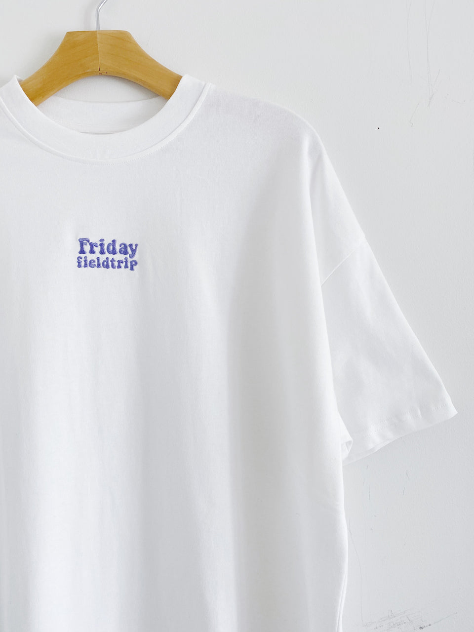 Oversized Logo Shirt in White